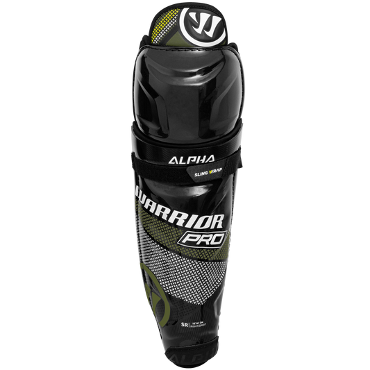Alpha Pro | Warrior beenkappen voor ijshockey | shin guards voor ijshockey | top-lijn
